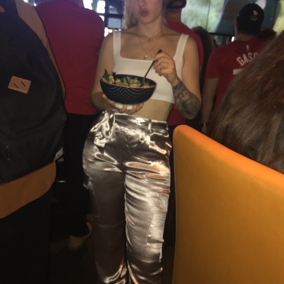 Silk trousers - Picture 4 of 7